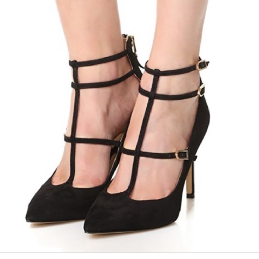 Sam Edelman | Hayes Black Suede Heels 8